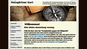 What Kurt-staudt.de website looked like in 2018 (6 years ago)