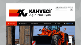 What Kahveciagirnakliyat.com website looked like in 2018 (6 years ago)