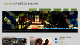 What Kocaelikirdugunsalonu.com website looked like in 2018 (5 years ago)