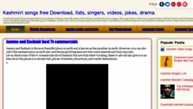 What Koshurmusic.blogspot.in website looked like in 2018 (6 years ago)