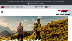 What Kitzbuehel-alpen.com website looked like in 2018 (6 years ago)