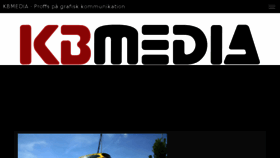 What Kbmedia.se website looked like in 2018 (6 years ago)