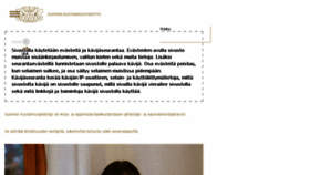 What Kustantajat.fi website looked like in 2018 (5 years ago)