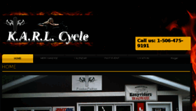 What Karlcycle.com website looked like in 2018 (5 years ago)
