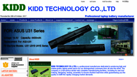 What Kiddpower.com website looked like in 2018 (6 years ago)
