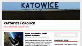 What Katowiceinfo.pl website looked like in 2018 (6 years ago)