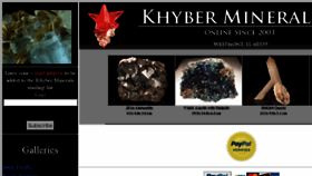What Khyberminerals.com website looked like in 2018 (7 years ago)