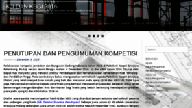 What Kji-kbgi2016.polsri.ac.id website looked like in 2018 (6 years ago)