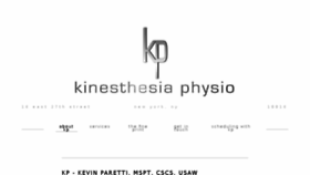 What Kinephys.com website looked like in 2018 (6 years ago)