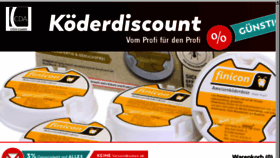 What Koeder-discount.de website looked like in 2018 (5 years ago)