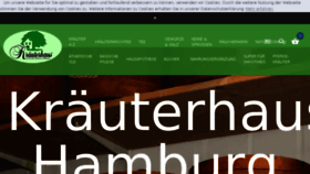 What Kraeuterhaus.net website looked like in 2018 (6 years ago)