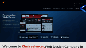 What Ktmfreelancer.com website looked like in 2018 (6 years ago)