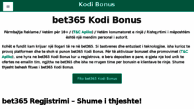 What Kodibonus.al website looked like in 2018 (6 years ago)