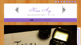 What Karenang.com website looked like in 2018 (6 years ago)