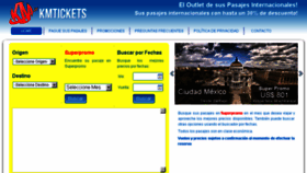 What Kmtickets.cl website looked like in 2018 (5 years ago)