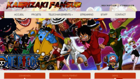 What Kaerizaki-fansub.com website looked like in 2018 (7 years ago)