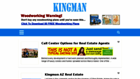 What Kingmancommercialrealestate.com website looked like in 2018 (5 years ago)