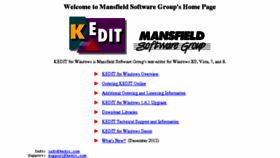 What Kedit.com website looked like in 2018 (5 years ago)