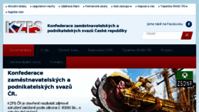 What Kzps.cz website looked like in 2018 (6 years ago)
