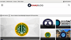 What Kamublog.com website looked like in 2018 (6 years ago)