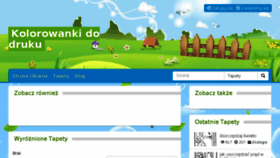 What Kolorowanki-dzieci.pl website looked like in 2018 (5 years ago)