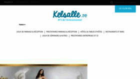 What Kelsalle.re website looked like in 2018 (5 years ago)