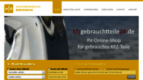 What Kfz-gebrauchtteilelager.de website looked like in 2018 (5 years ago)