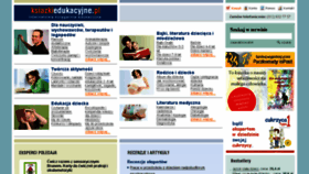 What Ksiazkiedukacyjne.pl website looked like in 2018 (6 years ago)