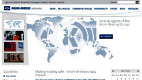 What Knorr-bremse.co.za website looked like in 2018 (5 years ago)