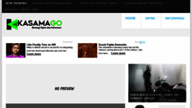What Kasamago.com website looked like in 2018 (5 years ago)