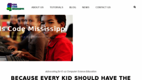 What Kidscodems.org website looked like in 2018 (7 years ago)