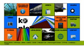 What Koplex.pl website looked like in 2018 (6 years ago)
