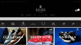 What Kicks.pt website looked like in 2018 (6 years ago)
