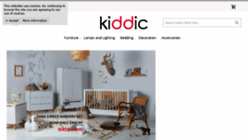 What Kiddic.co.uk website looked like in 2018 (5 years ago)