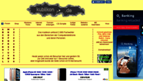 What Kublikon.de website looked like in 2018 (5 years ago)