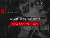What Karabina.co.za website looked like in 2018 (5 years ago)