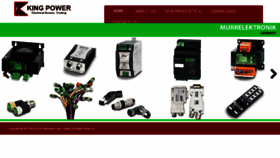 What Kingpowerelectrical.com website looked like in 2018 (7 years ago)