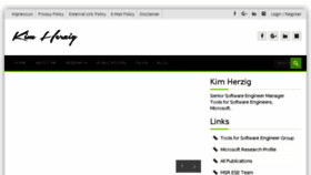 What Kim-herzig.de website looked like in 2018 (5 years ago)