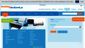 What Katalog-drukarek.pl website looked like in 2018 (5 years ago)