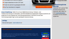 What Kfz-beitrag-sparen.de website looked like in 2018 (5 years ago)
