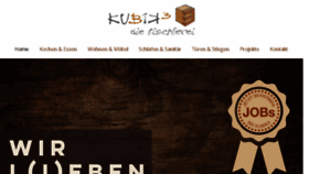 What Kubik3.at website looked like in 2018 (5 years ago)