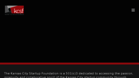 What Kcstartupfoundation.org website looked like in 2018 (5 years ago)