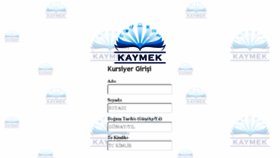 What Kaymekonline.com website looked like in 2018 (5 years ago)
