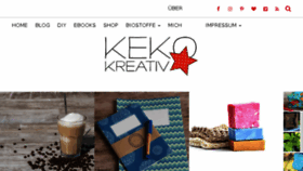 What Keko-kreativ.de website looked like in 2018 (5 years ago)