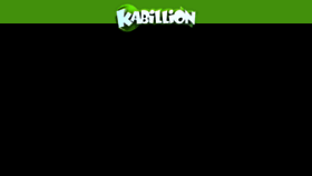 What Kabillion.com website looked like in 2018 (5 years ago)