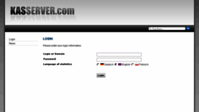 What Kasserver.de website looked like in 2018 (6 years ago)
