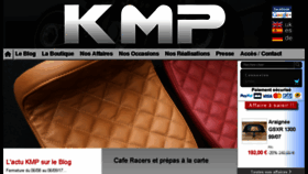 What Kmp.fr website looked like in 2018 (5 years ago)