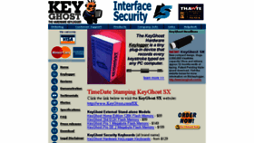 What Keyghost.com website looked like in 2018 (5 years ago)