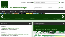What Kgst.de website looked like in 2018 (7 years ago)