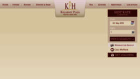 What Killarneyplaza.com website looked like in 2018 (5 years ago)